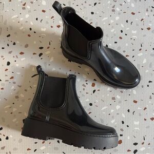 DV By Dolce Vita Thunder Chelsea Platform Lug Sole Rain Boot Size 7
